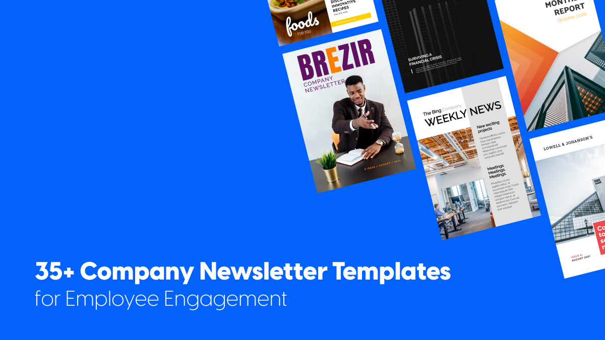 25+ Company Newsletter Templates for Employee Engagement