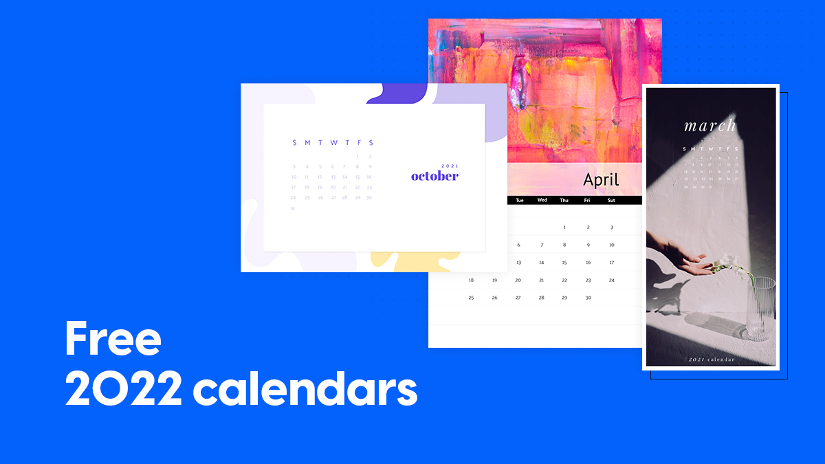 Free 2022 calendar templates