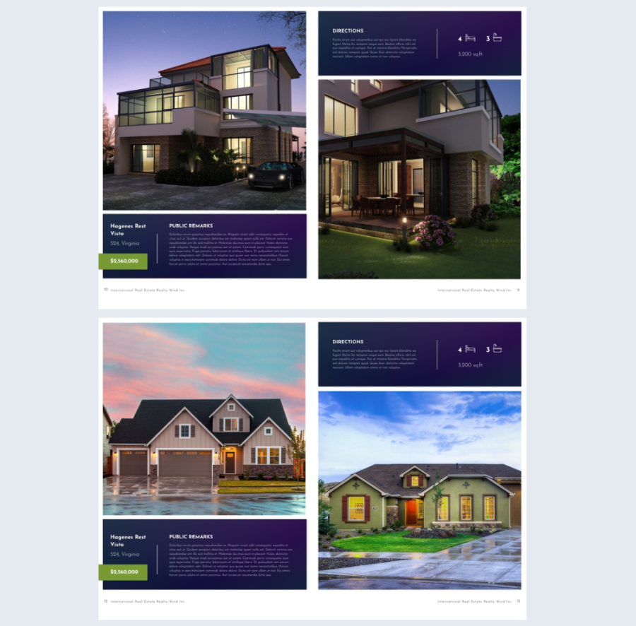 Make an MLS Compatible Properties Brochure Design
