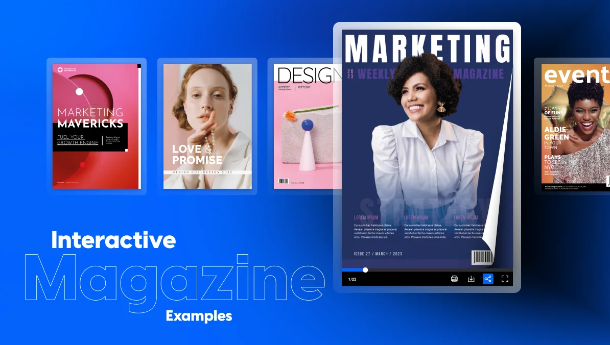 interactive magazines examples