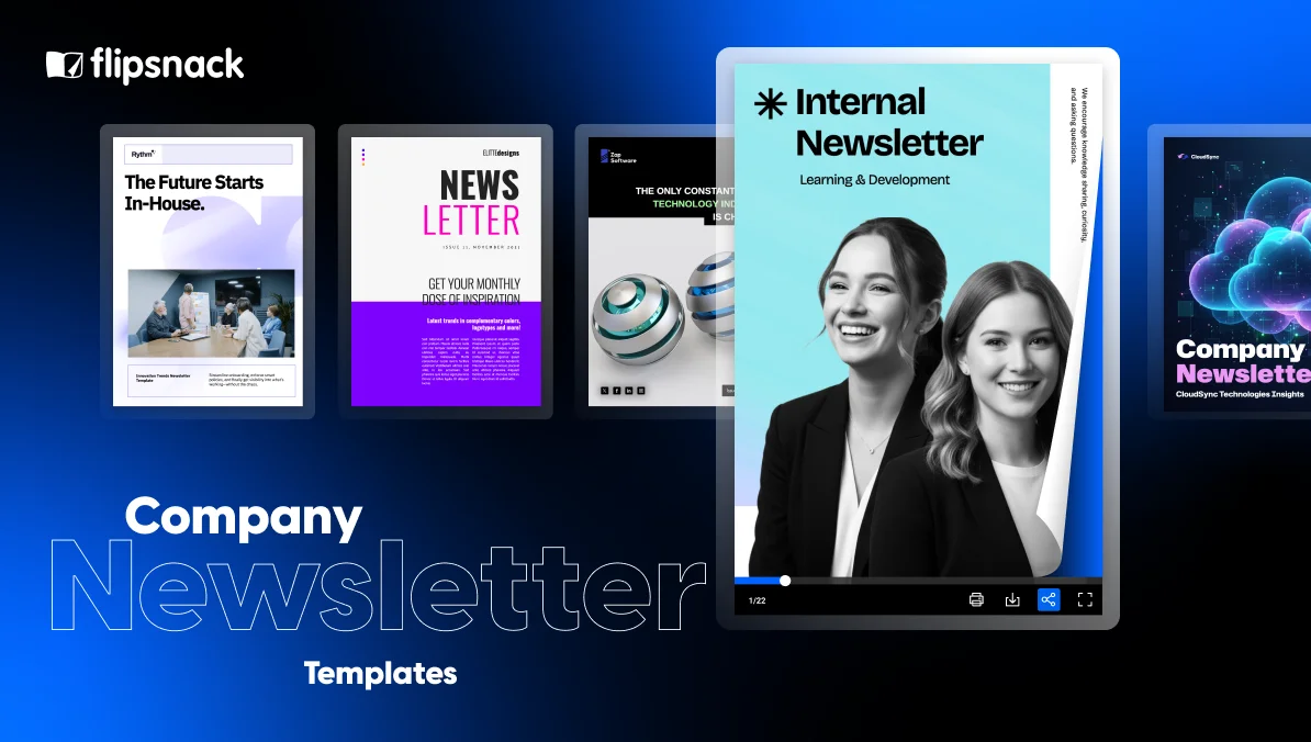 company newsletter templates