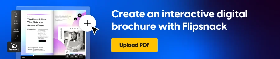Create an interactive digital brochure