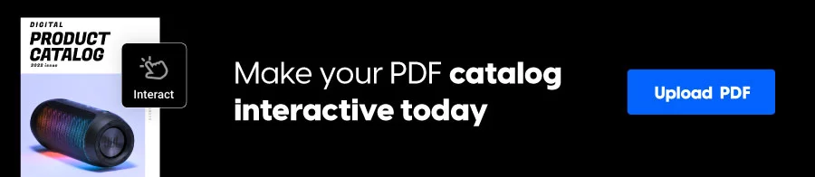 Make your pdf catalog interactive today banner