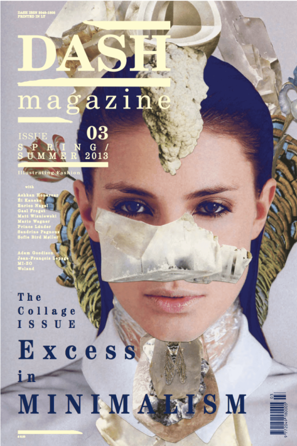 Dash magazine as an example for a creative layout example
