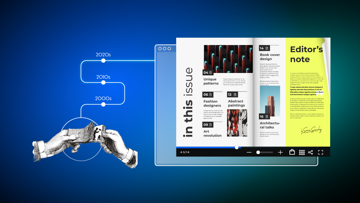 The history of flipbooks cover