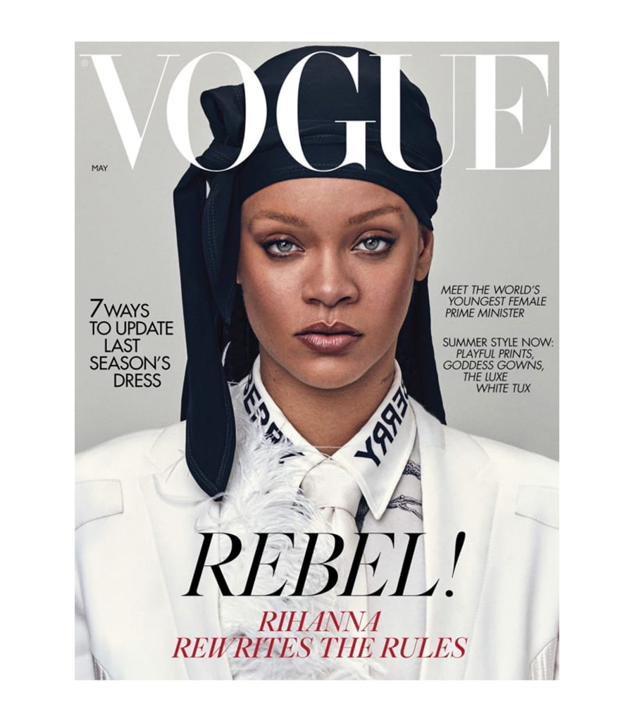 Vogue issue example of a magazine style