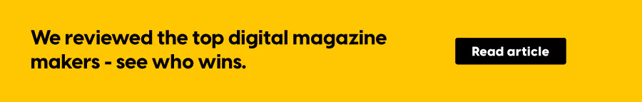 The best digital magazine makers