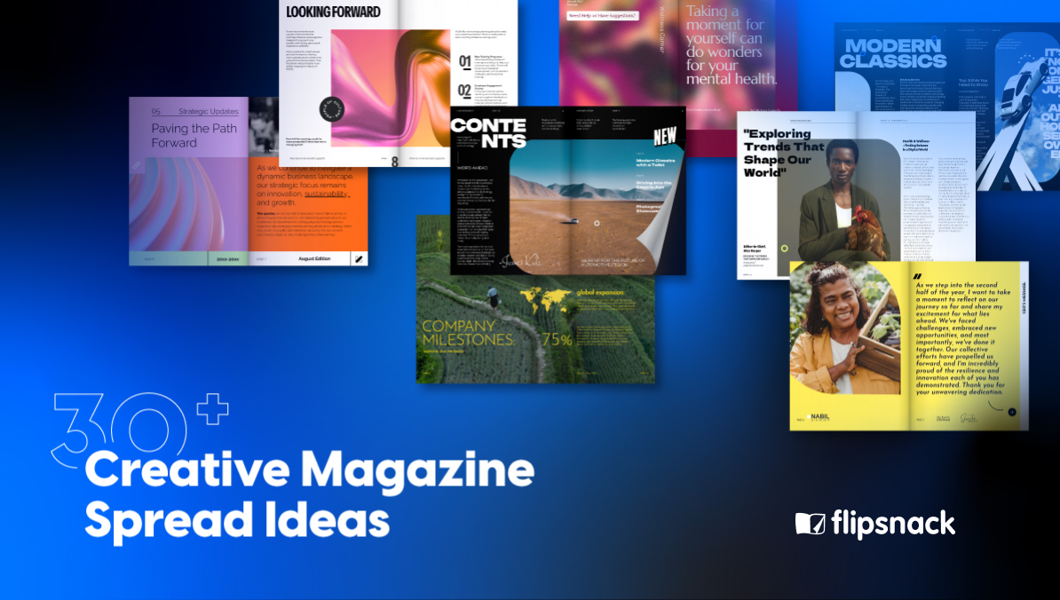 best layouts for magazines