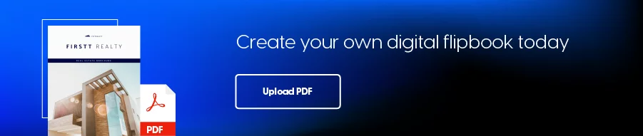 digital flipbook banner. create your own digital flipbook today.