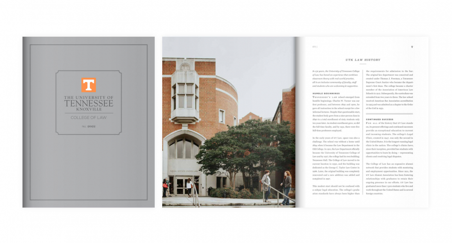 Educational flipbook example for University of Tennessee.