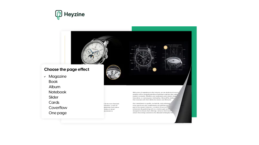 Heyzine - a flipbook maker for individuals on a budget