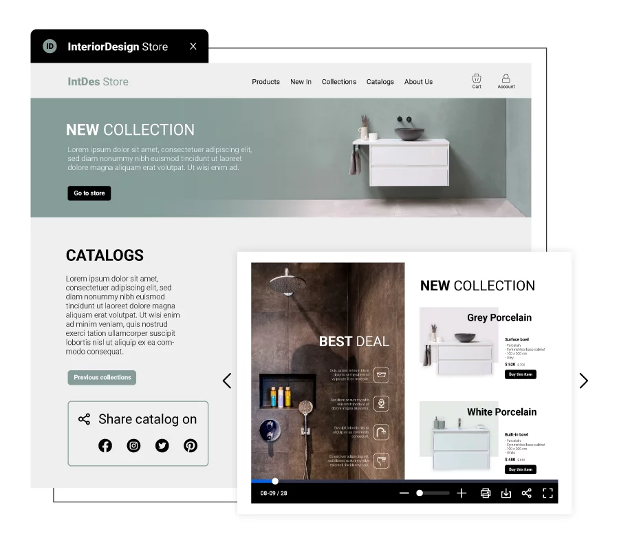 Boost your sales with online catalogs visual