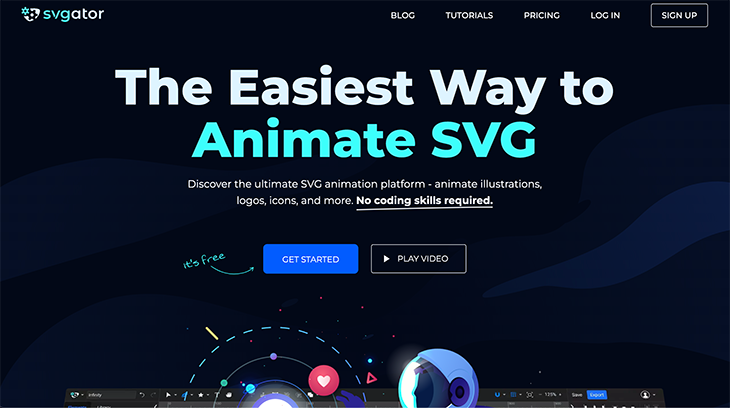 svgator - marketing design tool