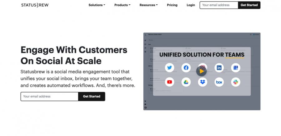 Statusbrew - social media management platform