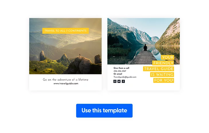 Informative Travel Brochure Template