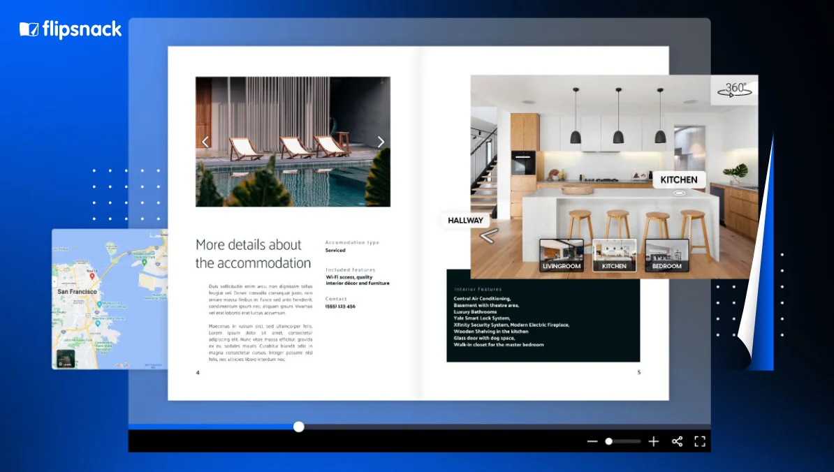 make travel brochure with Flipsnack