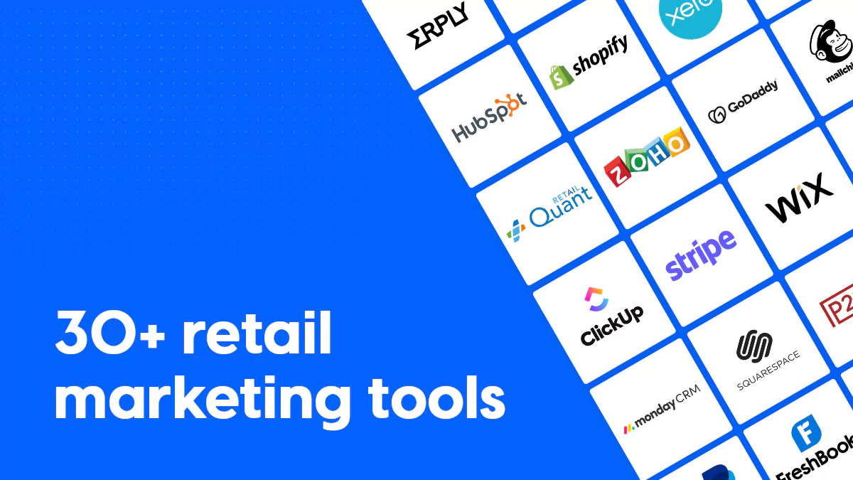 30+ retail marketing tools you need to try Flipsnack cover
