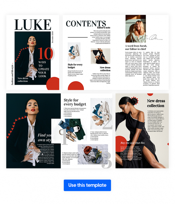 How to design a fashion magazine like Vogue - Flipsnack Blog