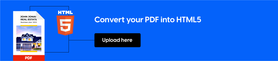 Convert PDF to HTML5 banner