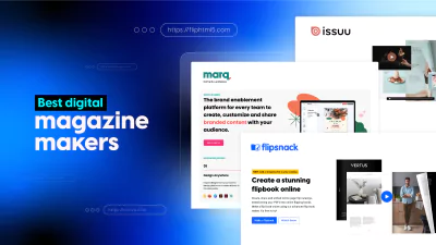 The best digital magazine maker - 10+ tools compared cover