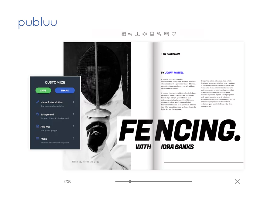 Publuu editor