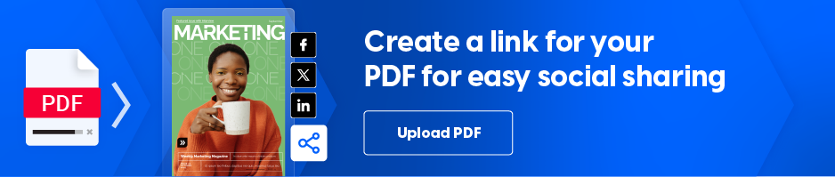 Create a link for your PDF for easy social sharing
CTA: Upload PDF