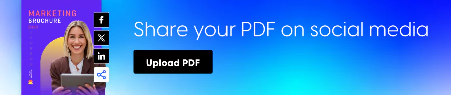 share pdf on social banner