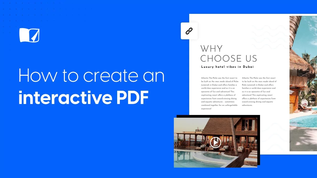 How to create interactive PDFs online
