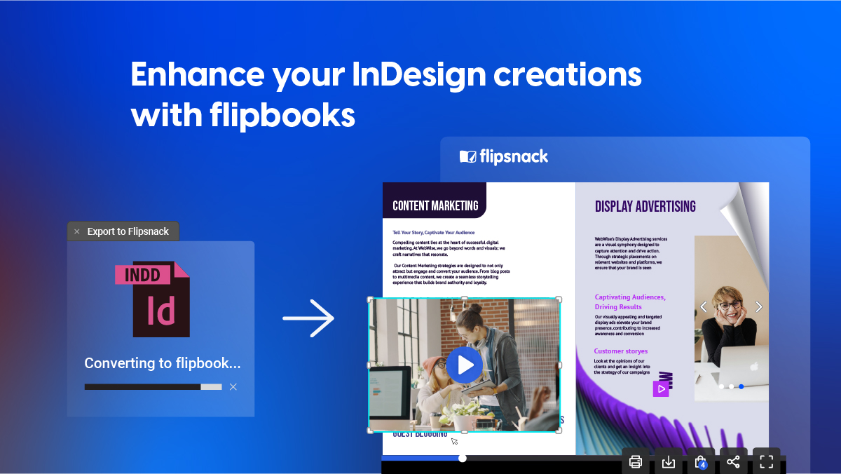 InDesign flipbooks: step-up strategies for your designs - Flipsnack Blog