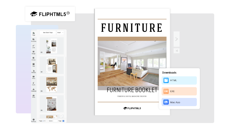 Booklet maker FlipHTML5