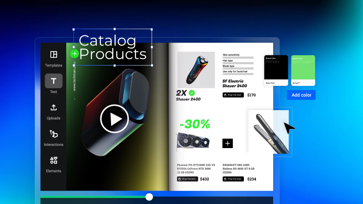 Digital Catalog Design: From Concept to Creation
