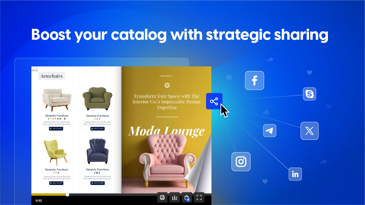 Boost your catalog’s impact with strategic online sharing