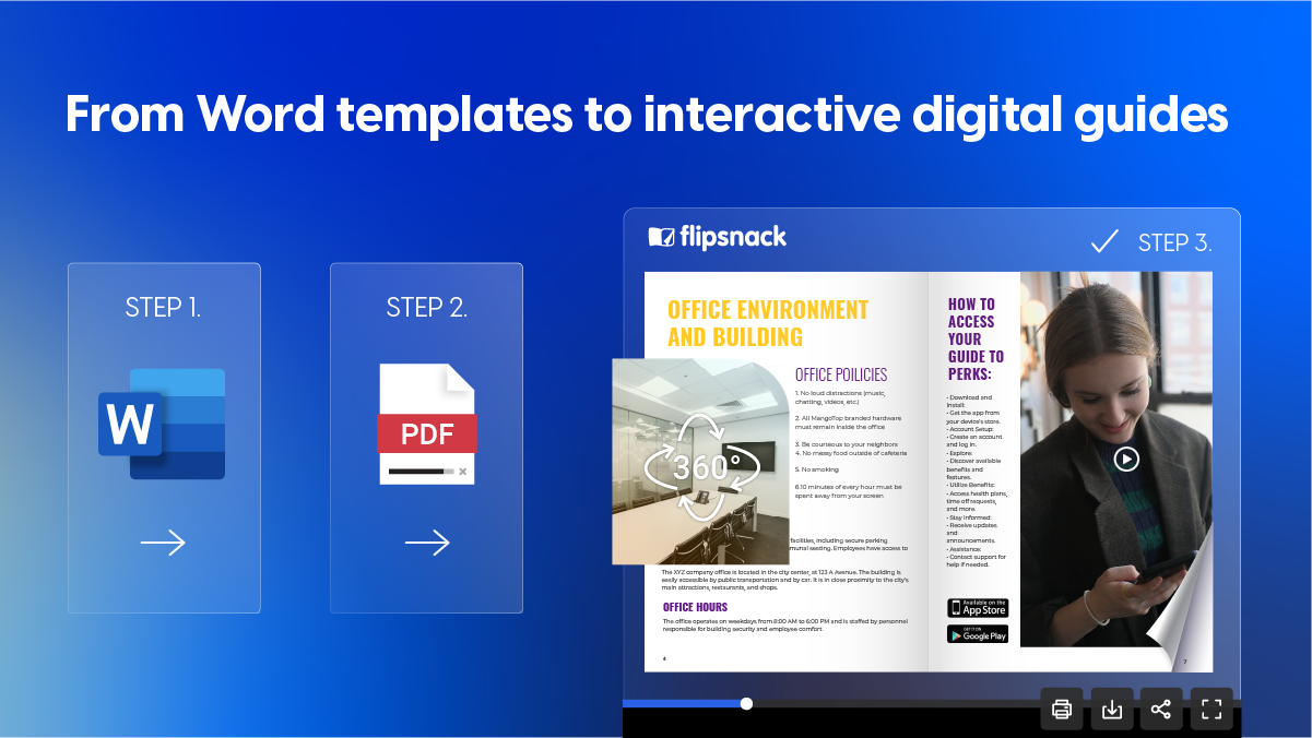 Optimize employee benefits guides with Flipsnack