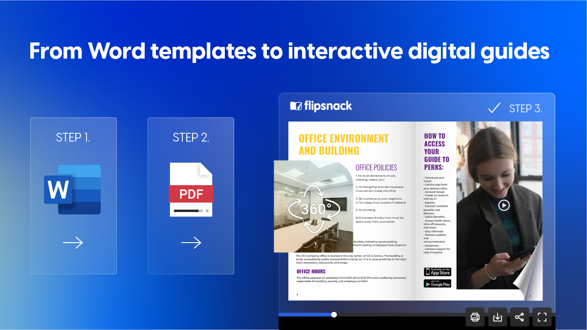 Cover of optimizing Word documents with Flipsnack article