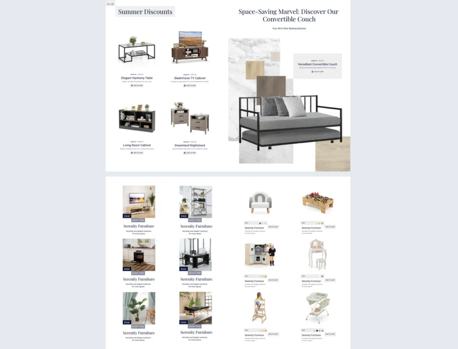 Interior Design Wholesale Catalog Example