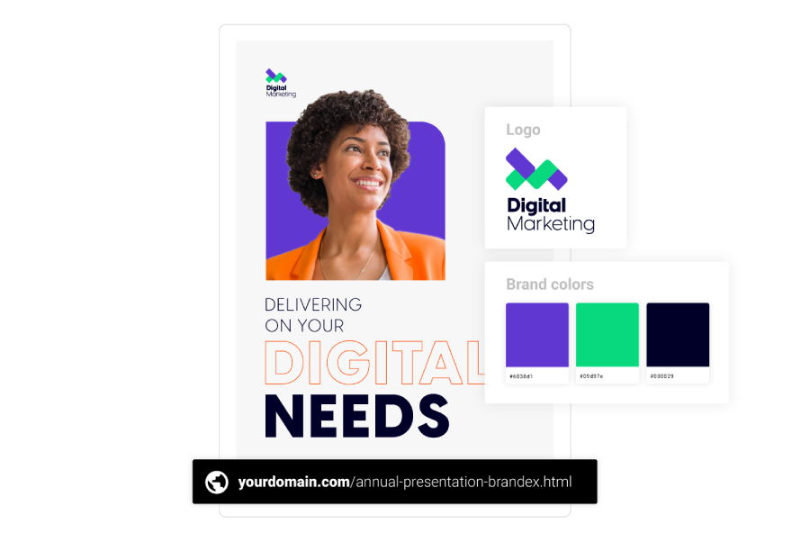 Branding and customization in Flipsnack