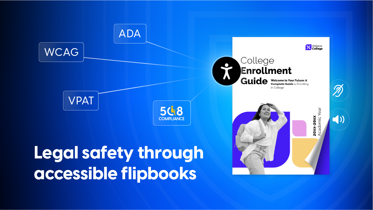 Cover for protecting businesses against legal risks with accessible content