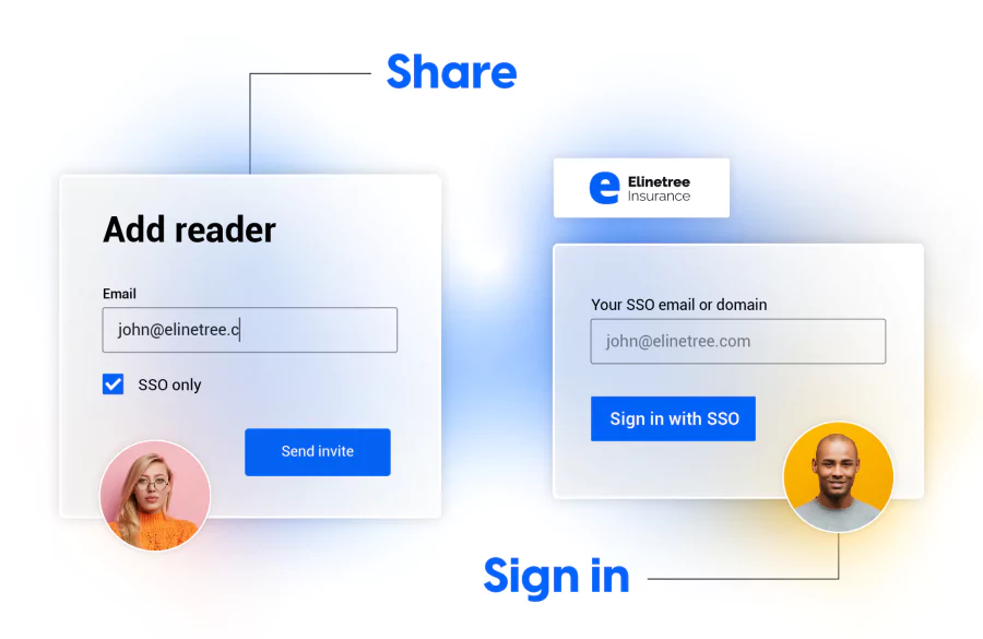 SSO sharing option as advanced protection for Word docs