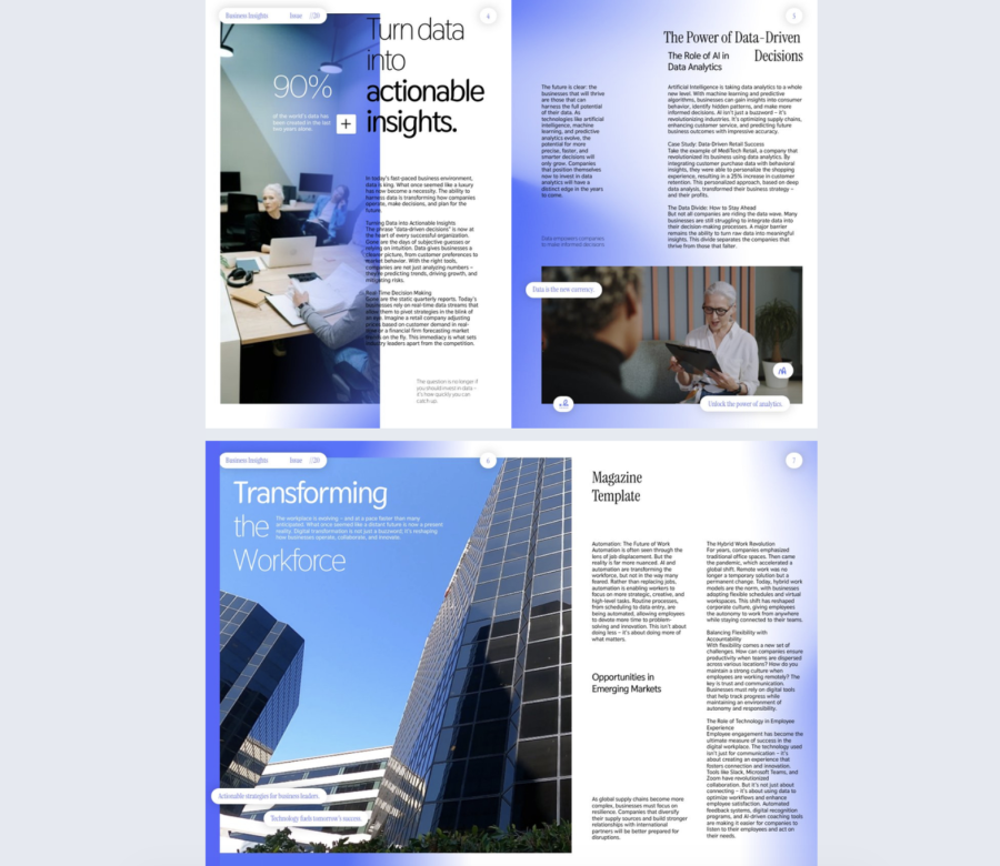 industry report template example