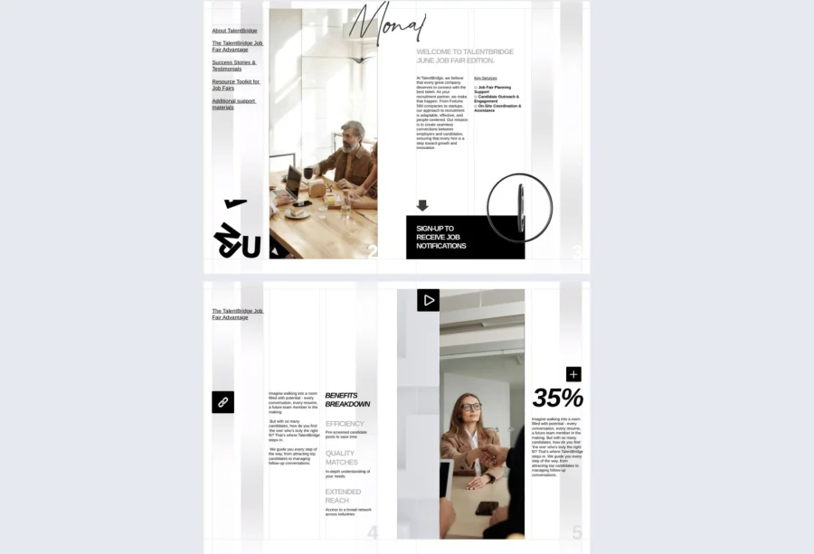 Editable Recruiting Brochure Template