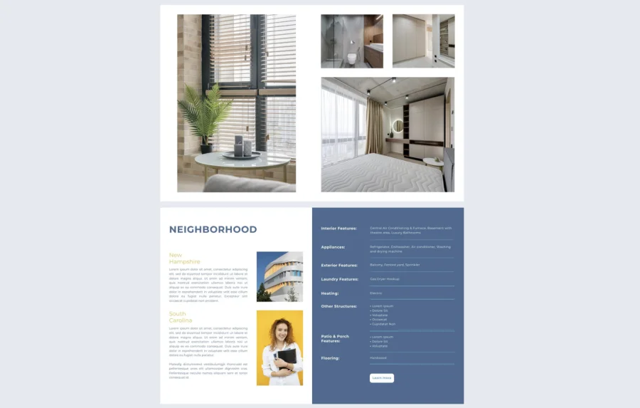 Smart Real Estate Property Brochure Template