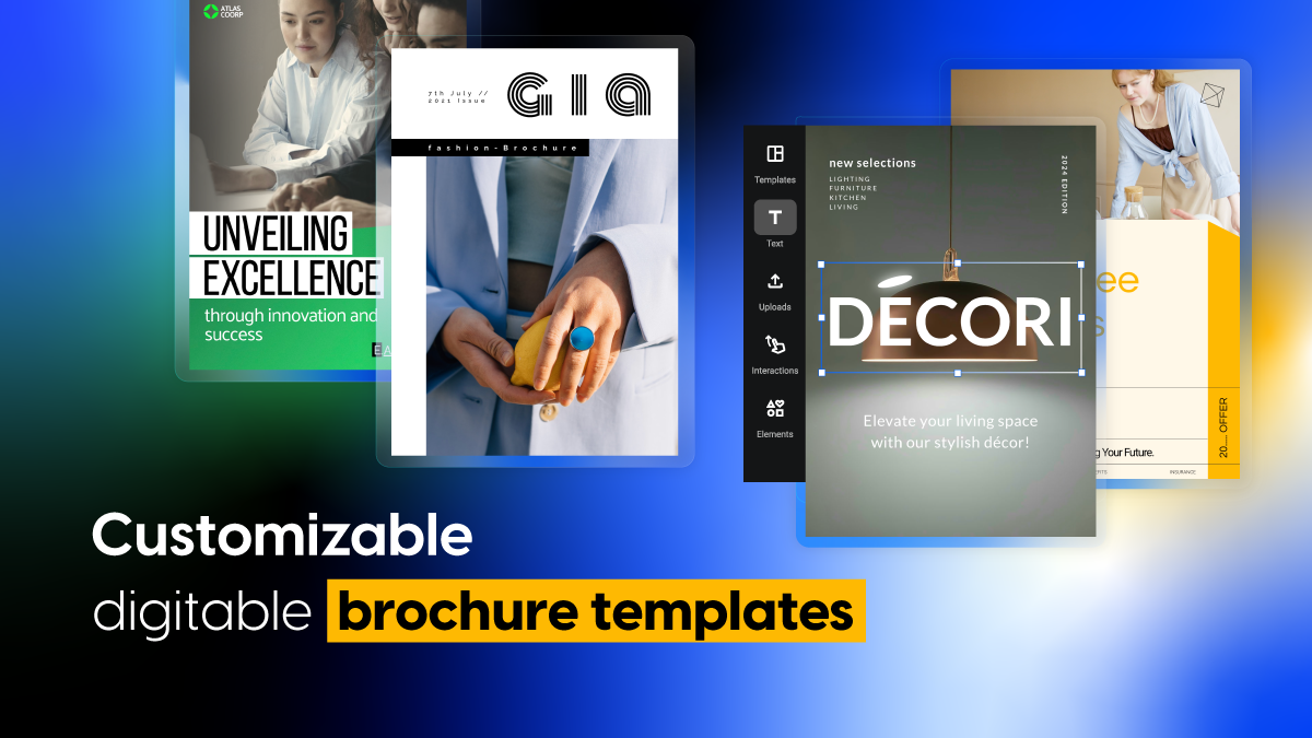 From print to pixel: digital brochure templates shape modern marketing