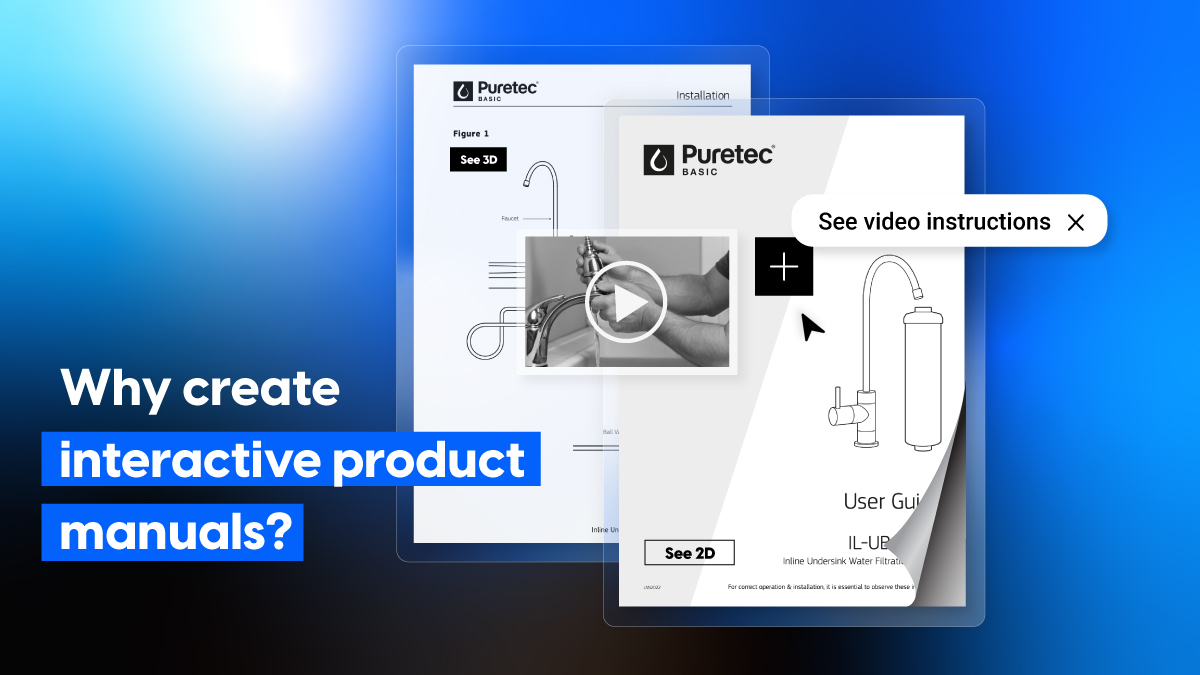 cover for interactive product manuals article
