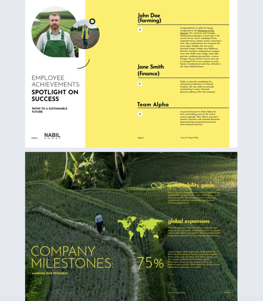 corporate digital magazine