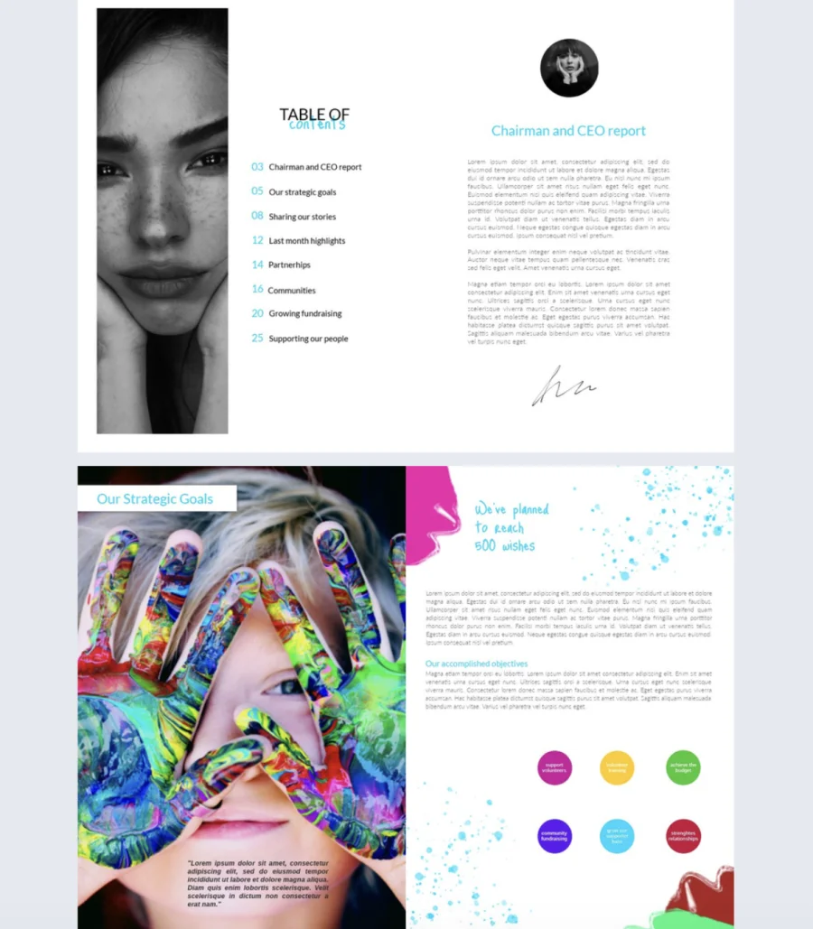 non profit digital magazine