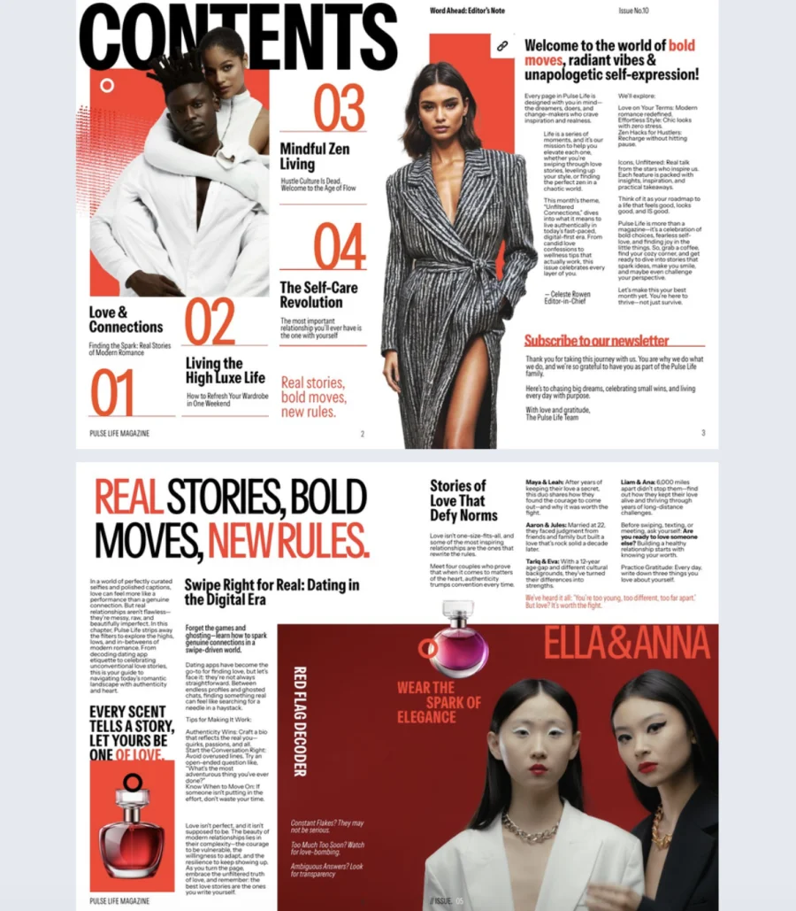 publishing digital magazine