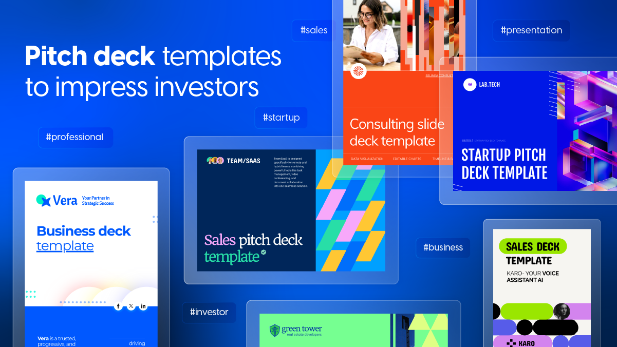 14 pitch deck template examples to secure investments