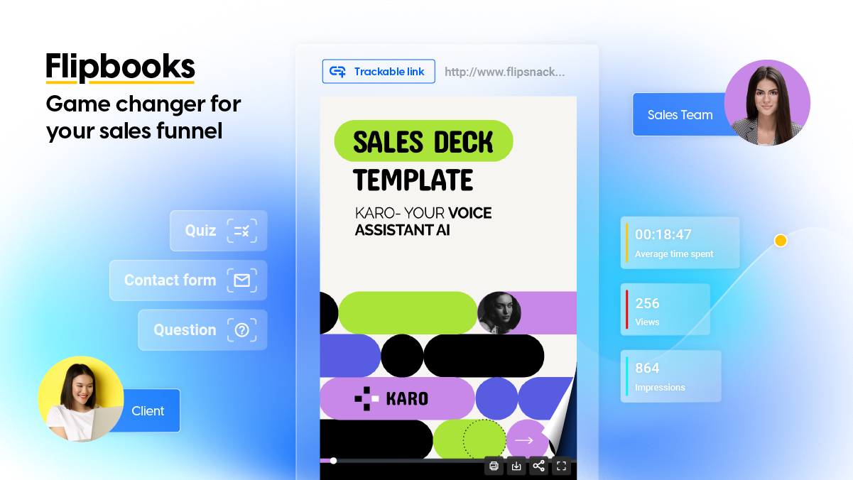 How can enterprise flipbook features improve your sales funnel