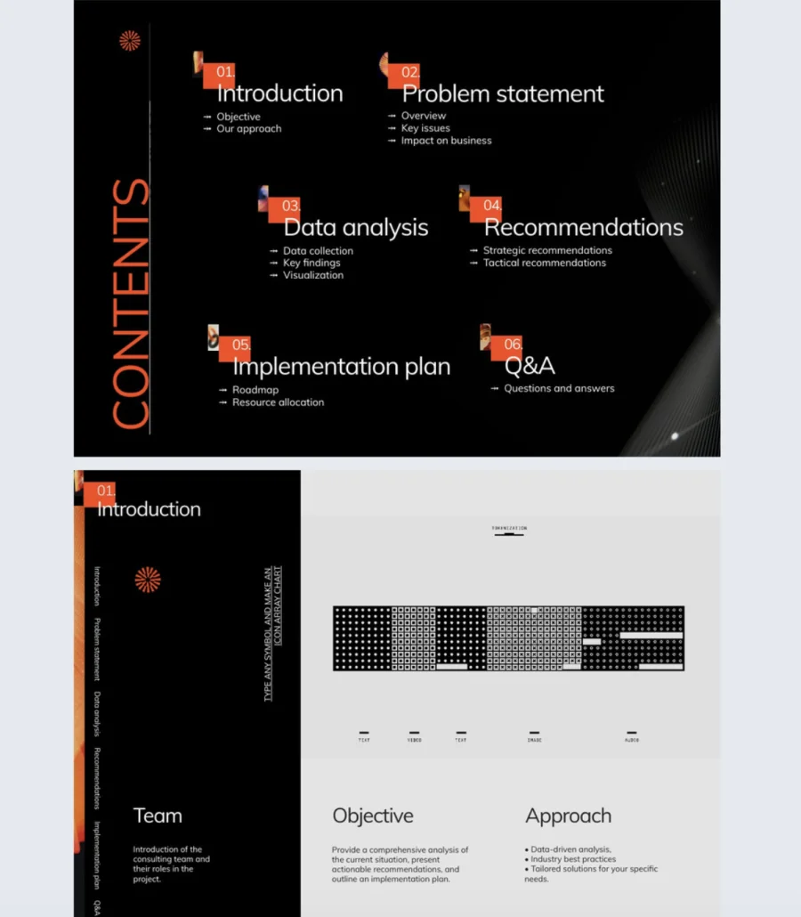 Digital Consulting Slide Deck Template