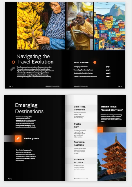 Editable Tourism Brochure Template